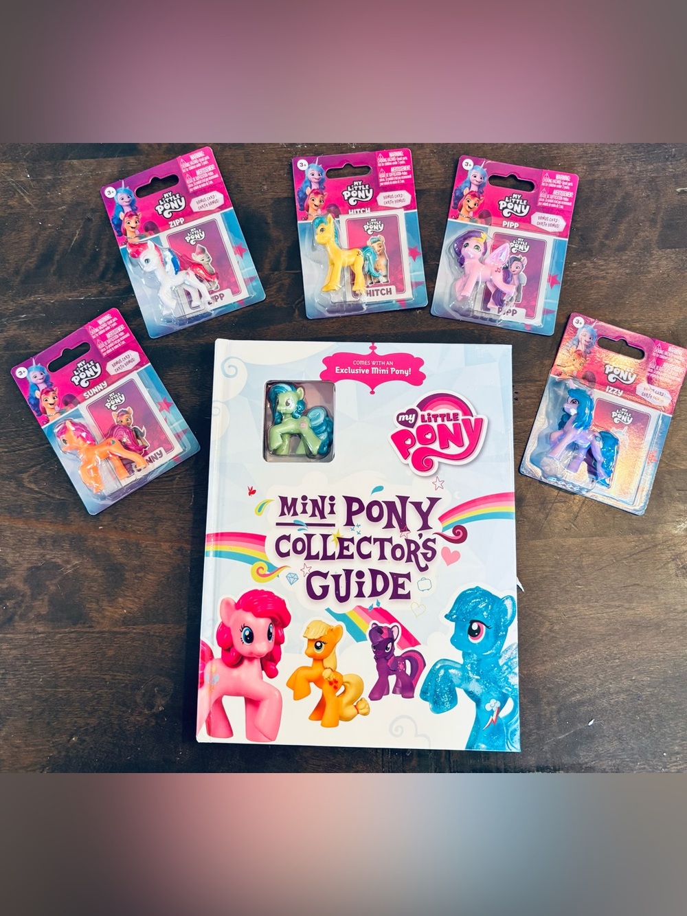 My Little Pony Hardcover Collector’s Guide & Set of Mini Figures